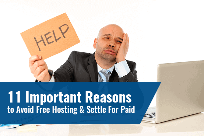 Important Reasons to Avoid Free Hosting
