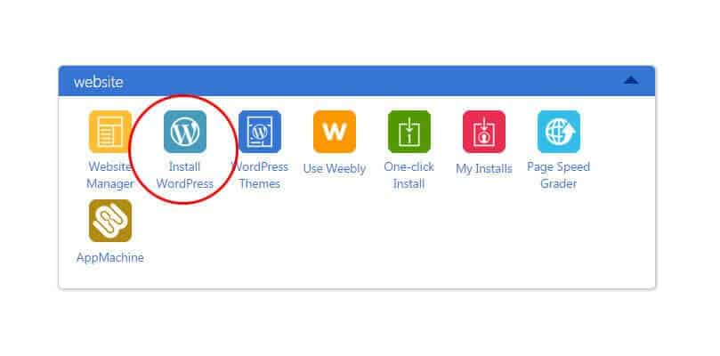 process of Installing WordPress width=