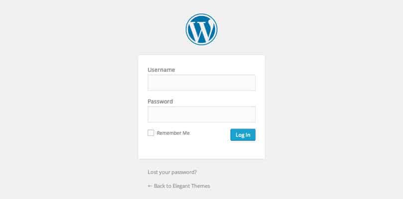 Wordpress Admin