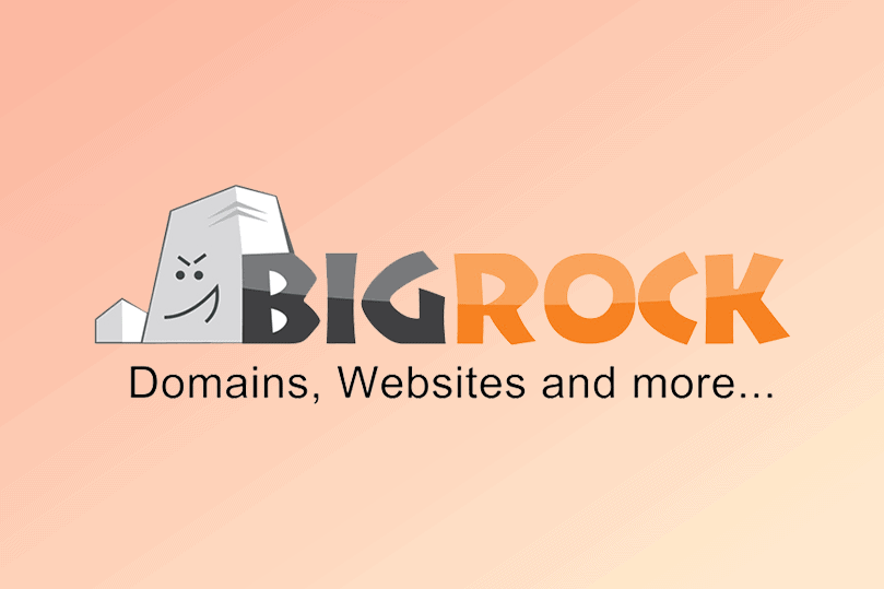 Bigrock India Web hosting