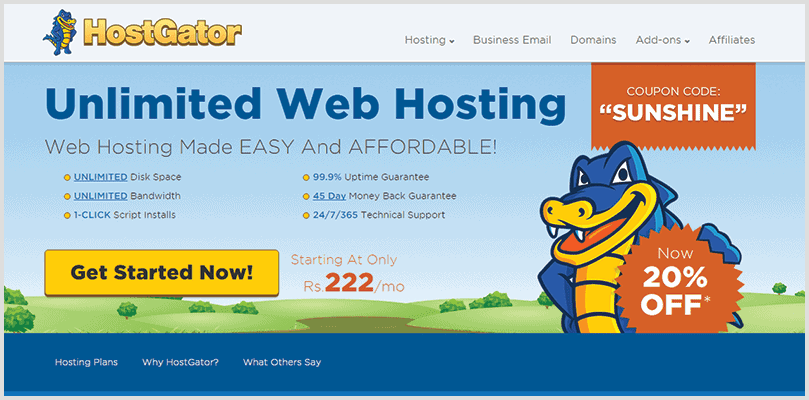 Select Your Hosting Service